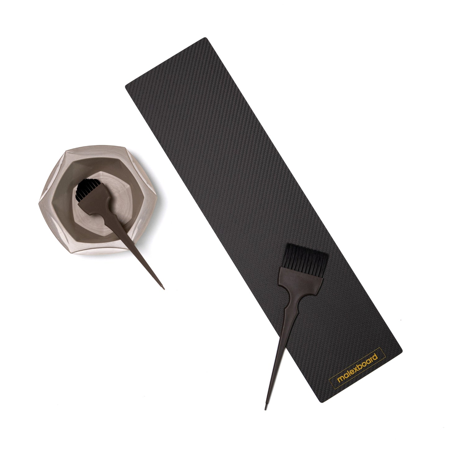 Carbon Fiber Balayage & Foil Board L - 5x20 in | malexboard