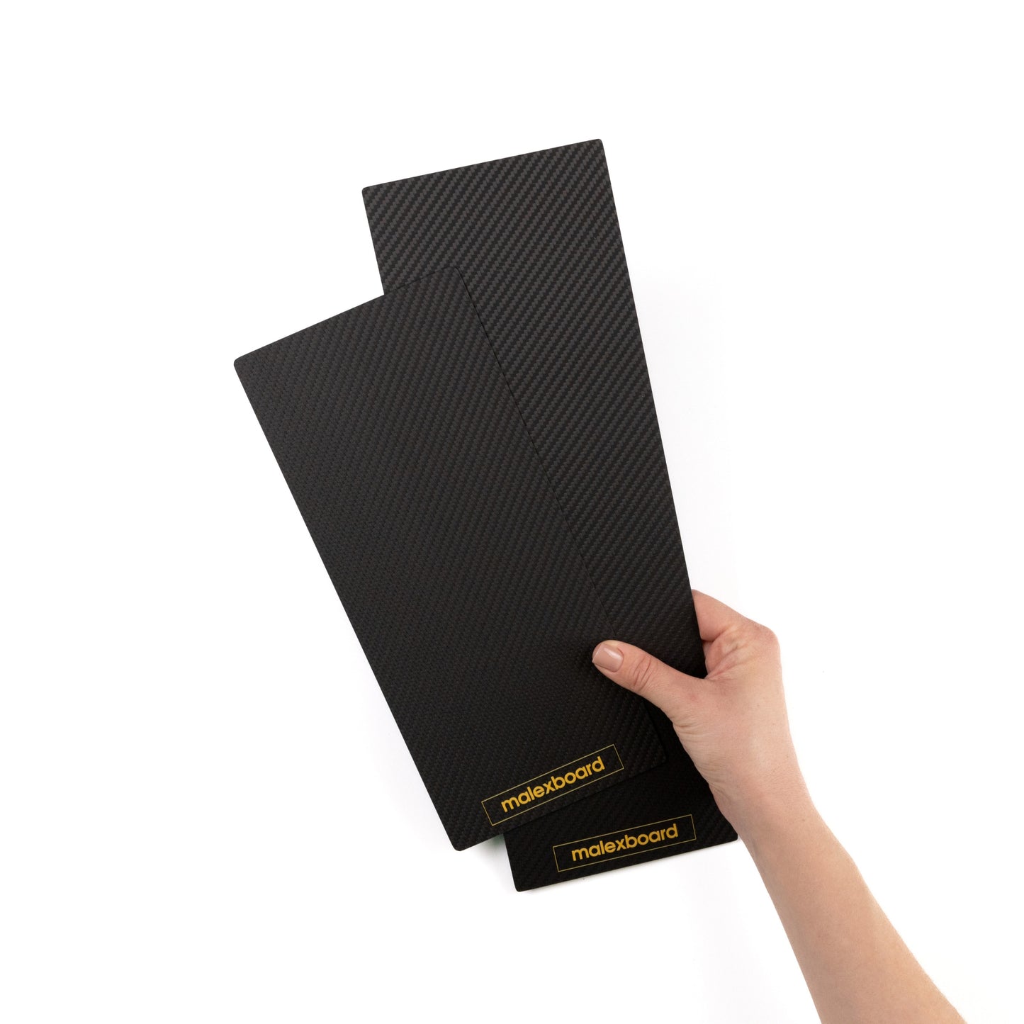 Carbon Fiber Balayage & Foil Boards - Duo Set S/M (5x12 & 5x16 in) | malexboard